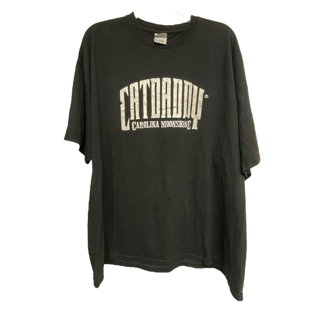 Catdaddy moonshine tshirt Men’s Size XL Black